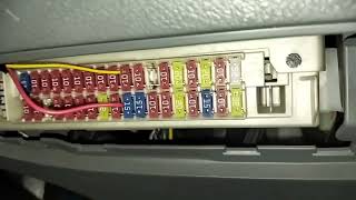 2022 hino 300 fuse box location diagram  Hino Fuse box location [upl. by Aihsema]