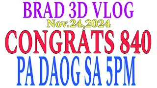 CONGRATS ON THE SPOT 840  5PM GUIDE PAHABOL brad3dvlog [upl. by Mueller]