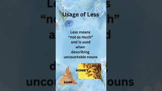 Avoid These Common English Mistakes Fewer vs Less [upl. by Lucias147]