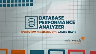 Database Performance Analyzer for Microsoft SQL Server Overview [upl. by Trini]