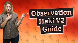 How to get observation haki V2 in blox fruits [upl. by Hanni]