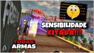 ATUALIZADA 😎 MELHOR SENSIBILIDADE FULL CAPA  FREE FIRE 🤯 [upl. by Kimberlyn334]