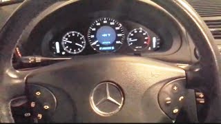 How to set the clock on a 2003 Mercedes Benz E320 [upl. by Duston]