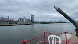 Fireboat governor Alfred E smith from the John J Harvey [upl. by Couhp41]