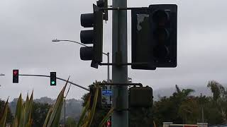 BEFORE Dead Red Light amp Green Light Scripps Poway Pkwy amp Scripps Highlands Dr [upl. by Ronica77]