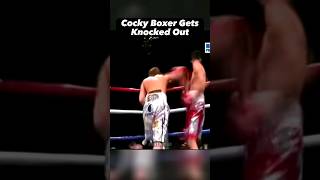 Cocky Boxer Gets KNOCKED OUT 🤣 [upl. by Luba224]