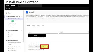 Install Revit 20242025 Content Library [upl. by Pentheas]