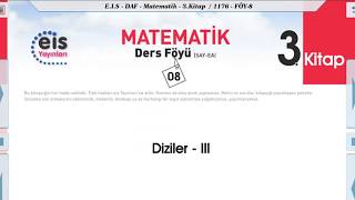 Matematik 3  Diziler 3ğŸ“ [upl. by Duthie]