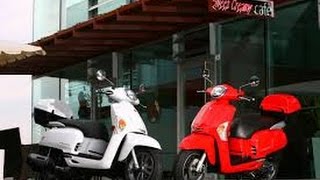 KYMCO LIKE 50 amp 125cc  like vespa [upl. by Newol]