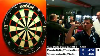 Thessaloniki Pairs Darts Open 2017 Final [upl. by Zebedee321]