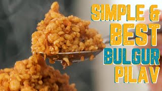 Bulgur Pilavı Bulgur Pilaf Recipe A Must Try Turkish SUPERFOOD is SO Simple and Delish [upl. by Nilyak374]