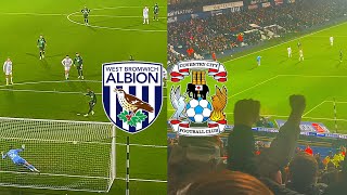 Sold Out Away End Furious at West Bromwich Albion vs Coventry City [upl. by Enelrad]