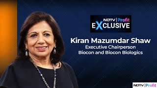 Profit Insights  Biocons Kiran Mazumdar Shaw Exclusive  NDTV Profit [upl. by Enitsua]