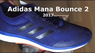 Adidas Mana Bounce 2 Laufschuhe  Sneaker  neutral  running  Sport  Training [upl. by Elokyn833]