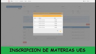 Inscripción de Asignaturas en Línea UES  Video Tutorial [upl. by Adnawt861]