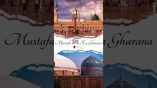 Milad Raza Qadri  Mustafa Ka GharanaSalamat Rahe  Official Video [upl. by Bone]