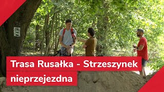 Trasa Rusałka  Strzeszynek grodzona i przekopana [upl. by Arrio]