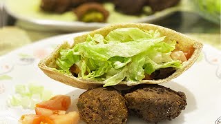 How to Make Falafel  Falafel Sandwich recipe [upl. by Ayinat]