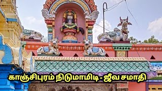 Sri Nidumamidi Madam  Jeeva Samadhi  Kanchipuram  Temple History [upl. by Halilahk]