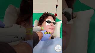 Painless laser hair removal EXPLAINED shorts doctor laserhairremoval [upl. by Yna741]