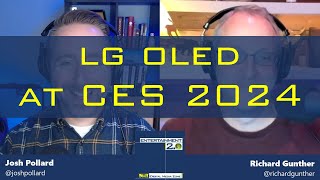 LG OLED TVs at CES 2024 [upl. by Ibbor193]