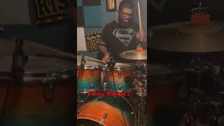 Funky Nassau song Drumcover cympadartist diemondstar [upl. by Linoel877]