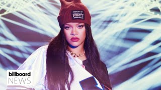 Rihanna Drops Game Day Savage X Fenty Collection Before Super Bowl Halftime Show  Billboard News [upl. by Buchalter]