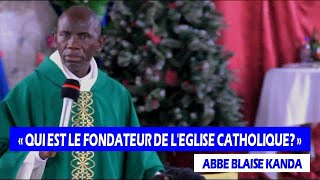 QUI EST LE FONDATEUR DE LEGLISE CATHOLIQUE [upl. by Nawk]