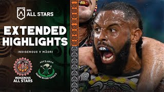 2024 NRL All Stars  Indigenous v Māori  Extended Highlights [upl. by Boulanger]