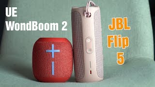 JBL Flip 5 vs UE WonderBoom 2 So sánh âm thanh  Sound Quality Comparison [upl. by Relly]