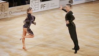 Ayan Zhumatayev  Raziya Salimova KAZ  GoldstadtPokal 2018  WDSF WO LAT  R3 C [upl. by Ahsiekin408]