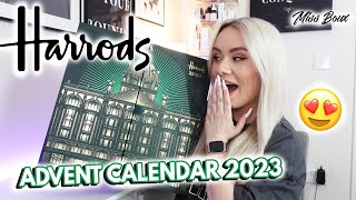 HARRODS BEAUTY ADVENT CALENDAR 2023 UNBOXING ✨ WORTH £1173 WOW😱  MISS BOUX [upl. by Eleumas]