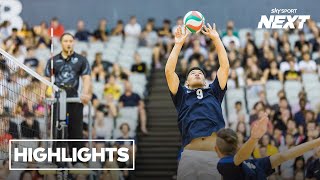 NZ Secondary Schools Volleyball Championships l Boys Final l Highlights [upl. by Ahsocin]