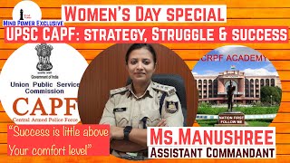 UPSC CAPF SUCCESS STORY  CAPF PREPARATION STRATEGY CAPF TOPPER INTERVIEW [upl. by Ellesor]