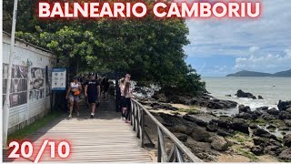 🔴 BALNEÁRIO CAMBORIÚ AO VIVO CAMINHANDO PELA CIDADE [upl. by Mairim]