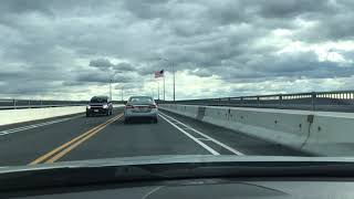 Driving in the Hudson Valley Rhinecliff Bridge [upl. by Iznik832]