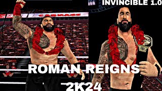 ROMAN REIGNS PAC MODEL  TEXTURES DOWNLOAD amp PREVIEW FOR MY INVINCIBLE MOD 10 [upl. by Mohammed23]