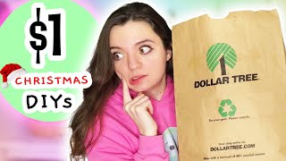 Dollar Tree DIY Christmas Edition  Collab w VisualMind [upl. by Aicele]