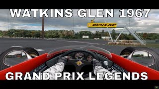 Watkins Glen 1967 3 Laps on Grand Prix Legends [upl. by Aizat]