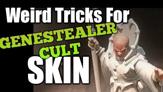 Painting Genestealer Cult Skin Genestealer Cult Painting Tutorial [upl. by Rdnaskela3]