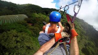 Selvatura Longest Zipline in Costa Rica [upl. by Adal950]