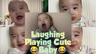 Laughing And Funny Babies  Cuteness laugh Toddler meme hysterically [upl. by Eidnil]