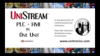 Introducing UniStream PLC  HMI AllinOne Controller by Unitronics [upl. by Lrae]