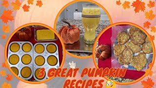 Pumpkin Recipes Your Entire Family Will enjoy food chef cooking creativecooking [upl. by Nodyarg]