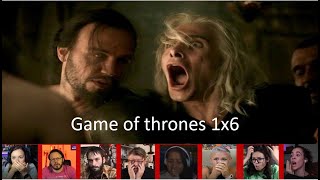 Reactors Reaction to Drogo kill Viserys  Game of Thrones Season 1 Episode 6 A Golden Crown [upl. by Grunberg667]