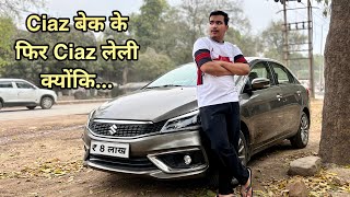 Maruti Suzuki Ciaz Detailed Ownership Review  Ciaz Alpha 2023 Owner Review  Price mileage [upl. by Hogen]