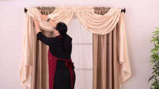 Annas Linens  Annabella Easy Window Valance [upl. by Igenia]