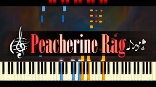 Peacherine Rag 1901  SCOTT JOPLIN [upl. by Zielsdorf768]