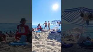 🇹🇷 Damlataş beachwalk🚶‍♂️Alanya TURKEY 😍Mountain Views【4k】🌞🌊☀️ beach [upl. by Nedra]