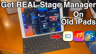 Get REAL Stage Manager on Old iPads iPadOS 1617 FREE [upl. by Lleinnad923]